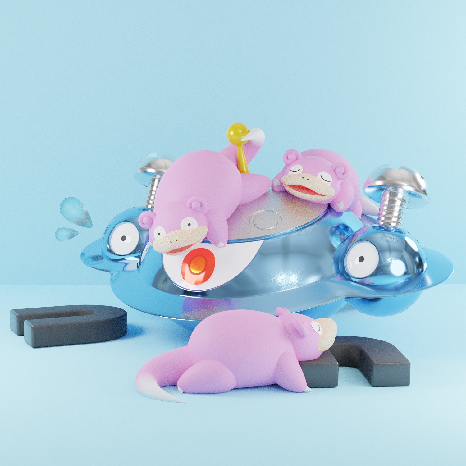 米立龍真的變壽司了!日本大神ぎーこ3DCG作品欣賞 米立龍真的變壽司了!日本大神ぎーこ3DCG作品欣賞