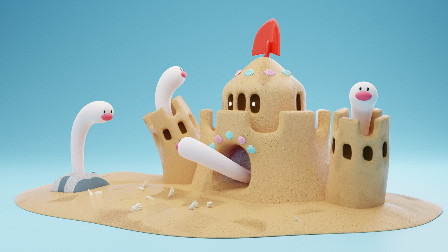 米立龍真的變壽司了!日本大神ぎーこ3DCG作品欣賞 米立龍真的變壽司了!日本大神ぎーこ3DCG作品欣賞