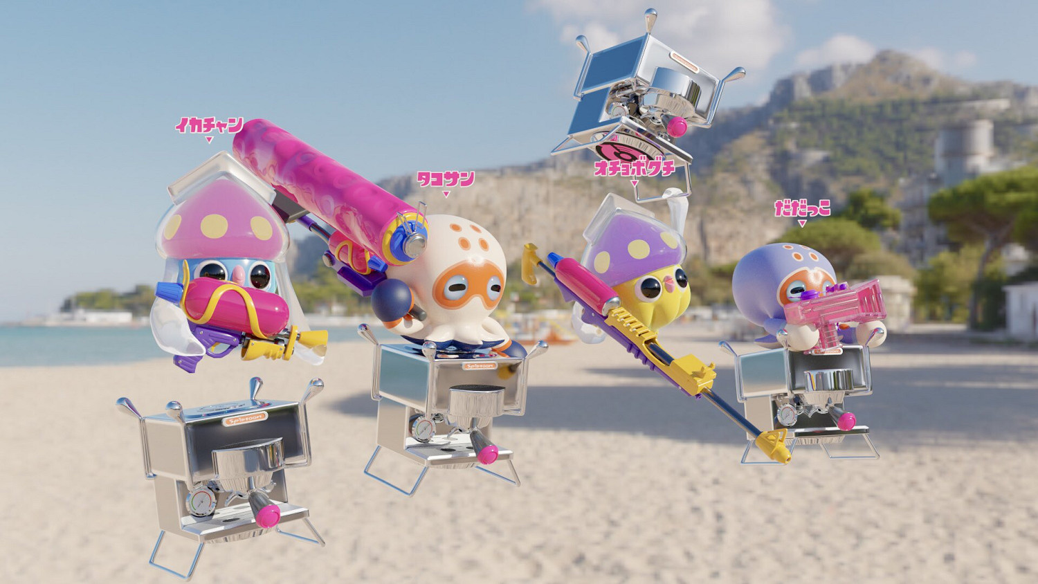 米立龍真的變壽司了!日本大神ぎーこ3DCG作品欣賞 米立龍真的變壽司了!日本大神ぎーこ3DCG作品欣賞