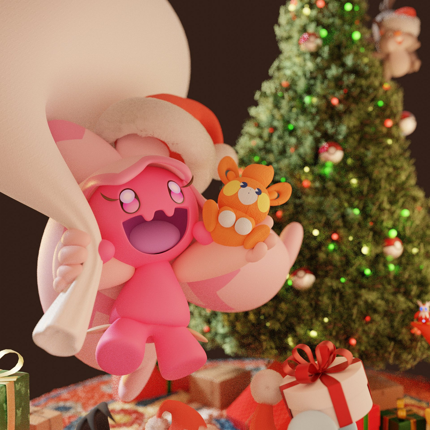 米立龍真的變壽司了!日本大神ぎーこ3DCG作品欣賞 米立龍真的變壽司了!日本大神ぎーこ3DCG作品欣賞