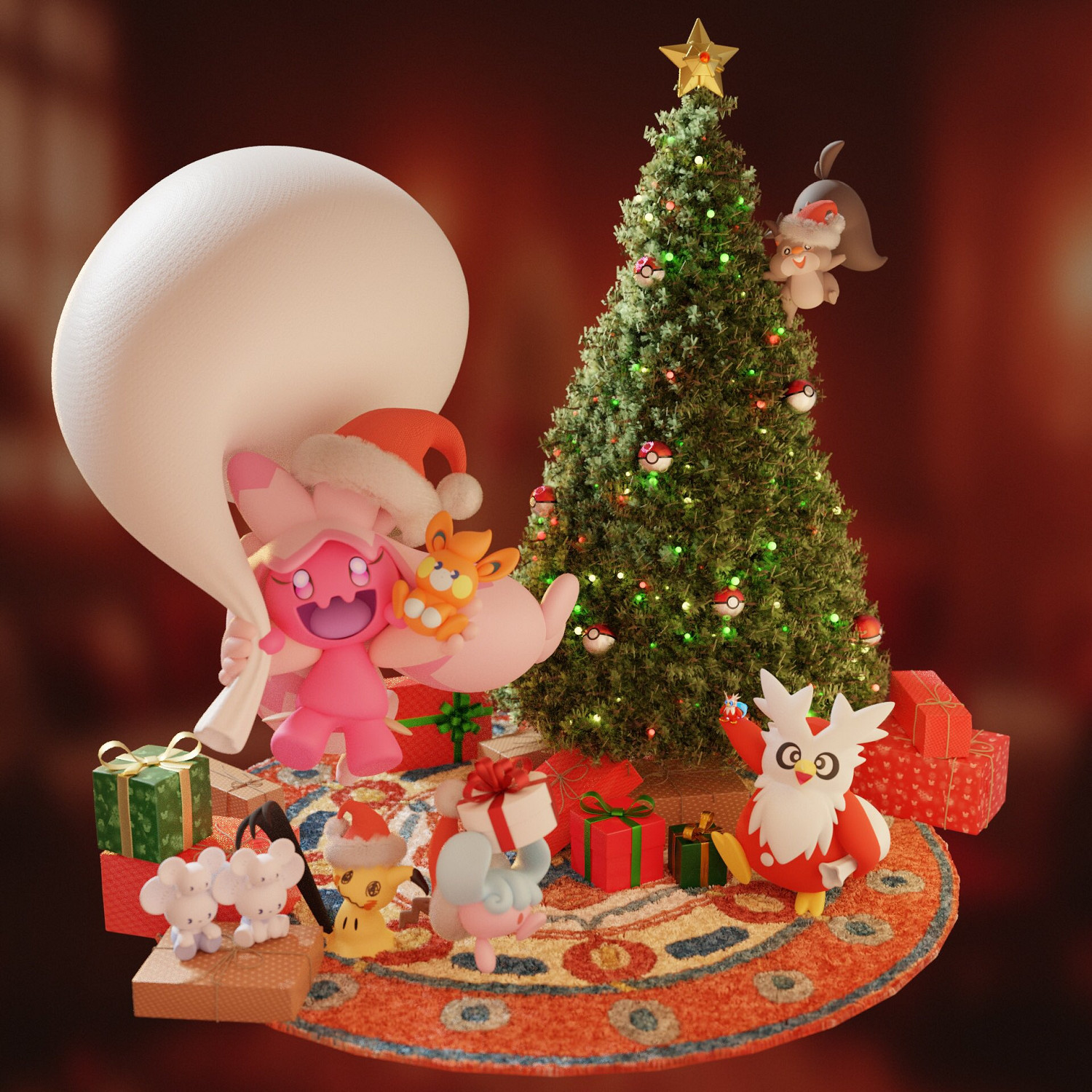 米立龍真的變壽司了!日本大神ぎーこ3DCG作品欣賞 米立龍真的變壽司了!日本大神ぎーこ3DCG作品欣賞