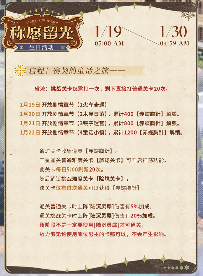 《光與夜之戀》陸沉生日活動怎麽玩 稱願留光活動攻略 《光與夜之戀》陸沉生日活動怎麽玩 稱願留光活動攻略