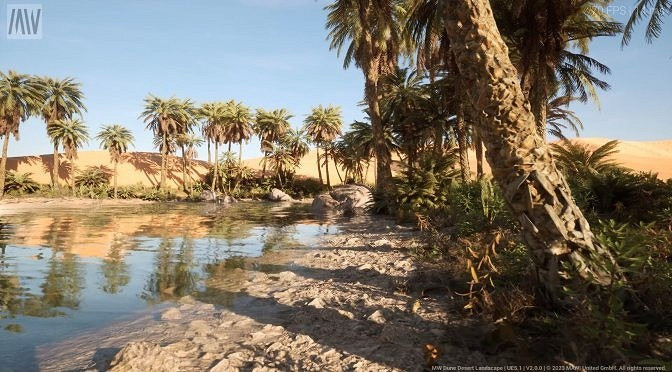 虛幻5.1沙丘沙漠場景展示版推出 4090被榨乾