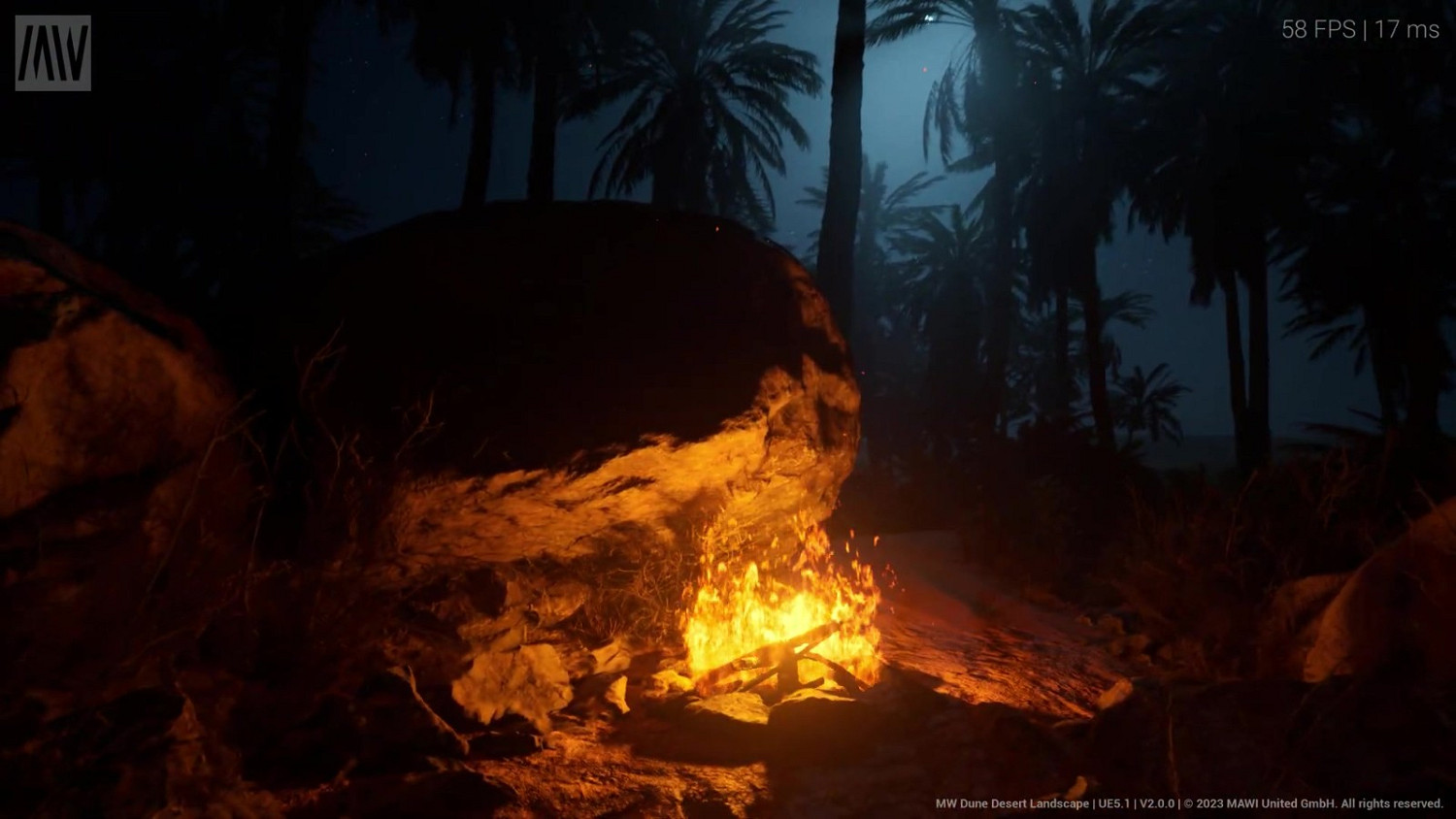 虛幻5.1沙丘沙漠場景展示版推出 4090被榨乾