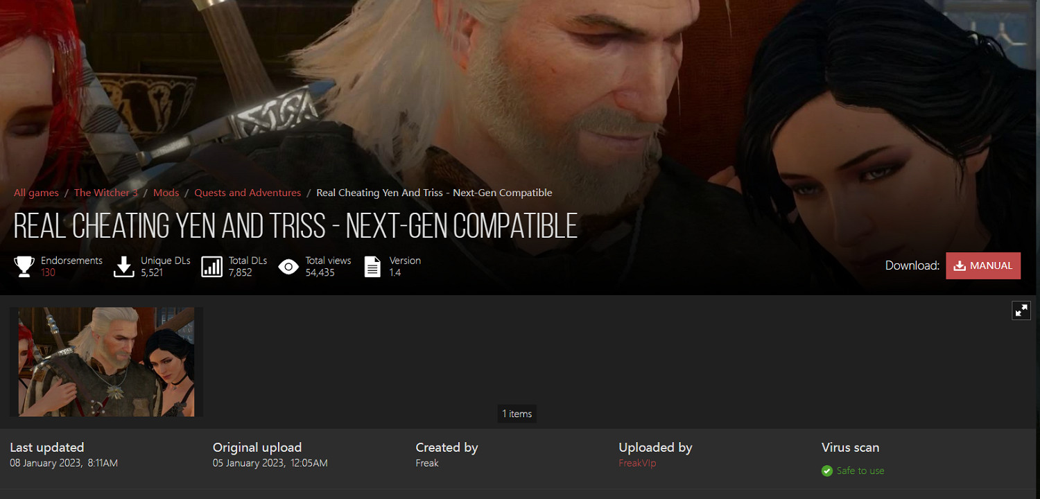 觸發《巫師3》獨狼結局不要怕!這款MOD讓你還能選 觸發《巫師3》獨狼結局不要怕!這款MOD讓你還能選