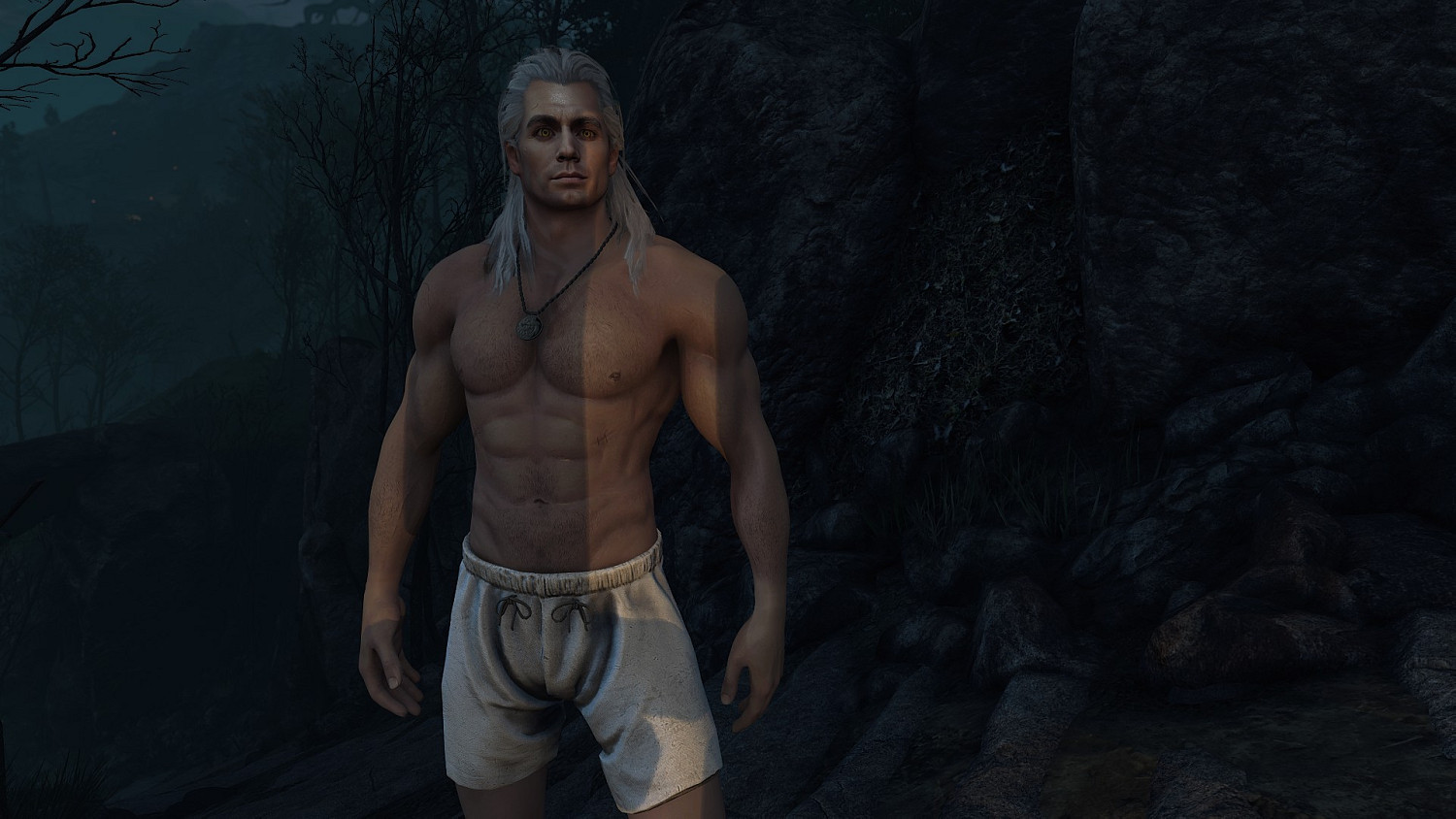 《巫師3》MOD將傑洛特臉模替換為“大超”還原度超高