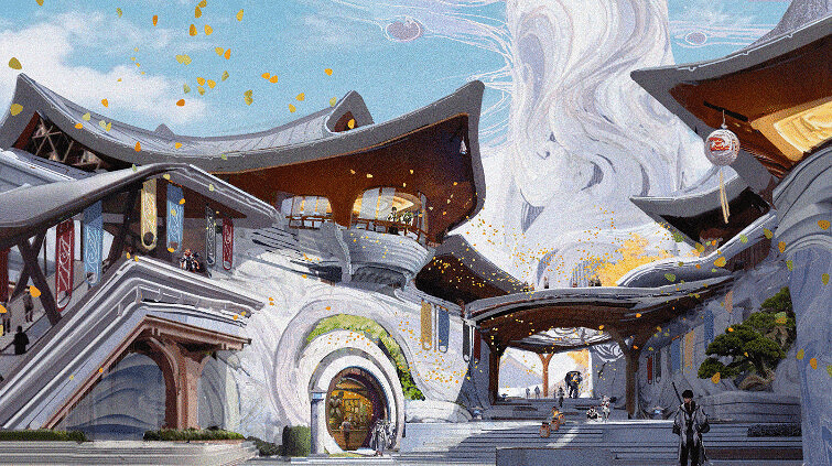 《王者榮耀·世界》開發者日誌：公布多張設定圖和概念圖