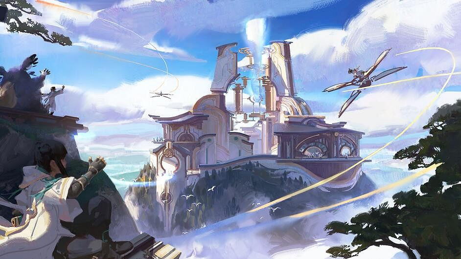 《王者榮耀·世界》開發者日誌：公布多張設定圖和概念圖