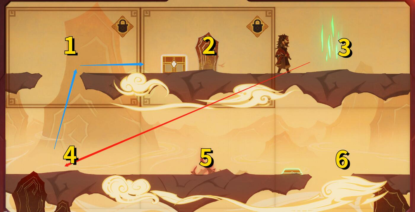 《原神》紙映成戲越嶺攻略流程 紙映成戲越嶺怎麽玩? 《原神》紙映成戲越嶺攻略流程 紙映成戲越嶺怎麽玩?