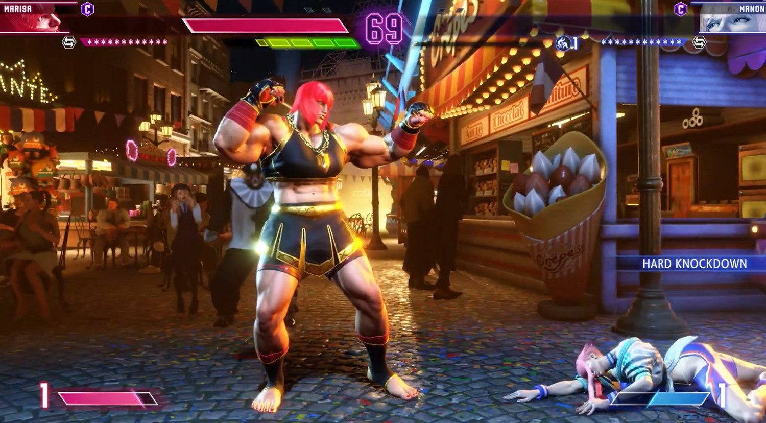 《快打旋風6》新開發者對戰展示公開瑪麗莎 曼儂出招 《快打旋風6》新開發者對戰展示公開瑪麗莎 曼儂出招