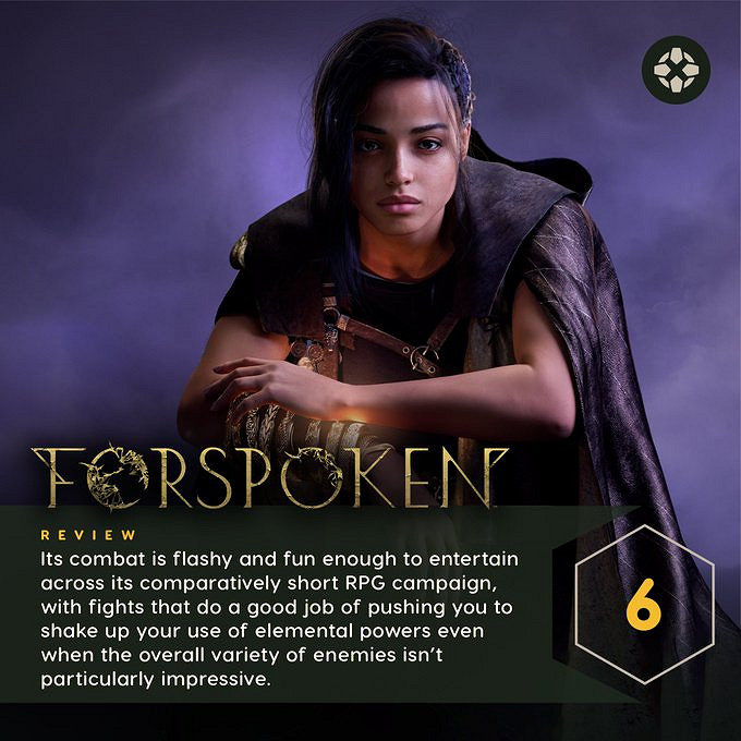 《Forspoken》IGN 6分:戰鬥跑酷還行 劇情地圖答辯 《Forspoken》IGN 6分:戰鬥跑酷還行 劇情地圖答辯