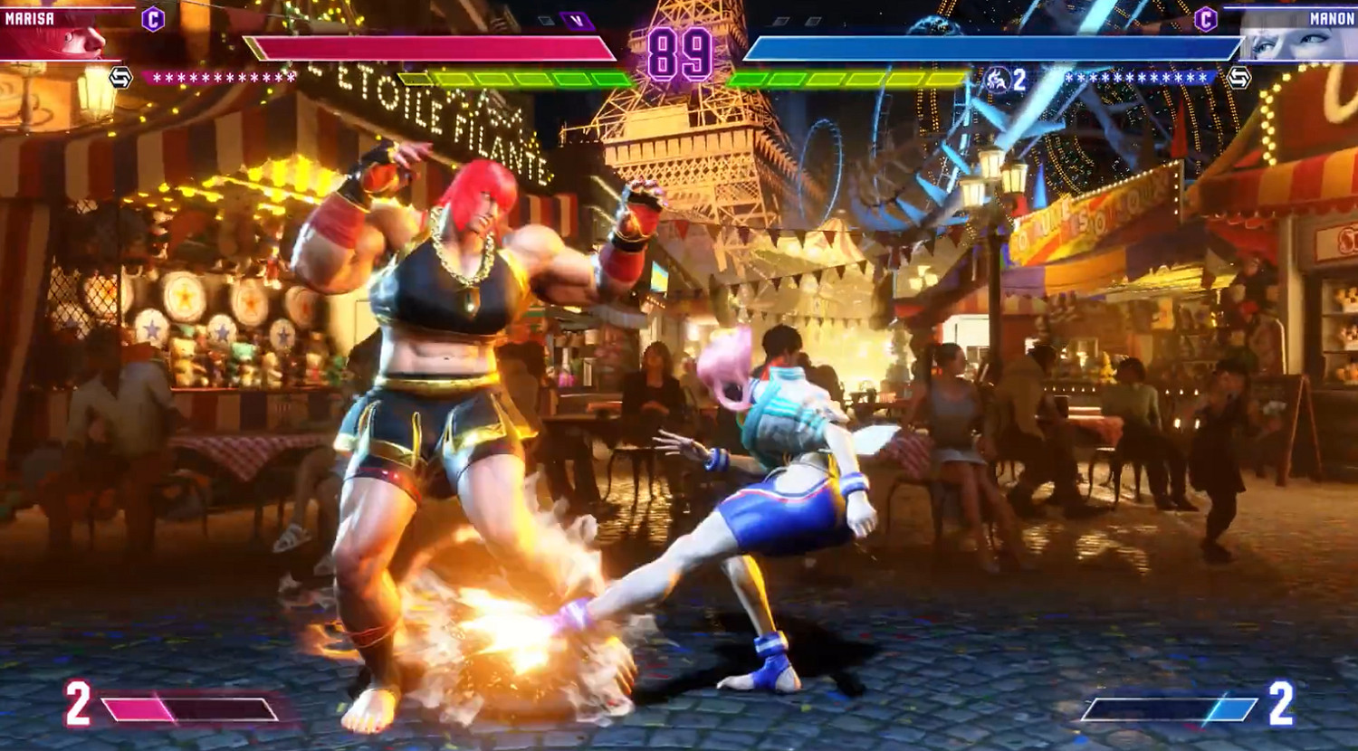 《快打旋風6》新開發者對戰展示公開瑪麗莎 曼儂出招 《快打旋風6》新開發者對戰展示公開瑪麗莎 曼儂出招