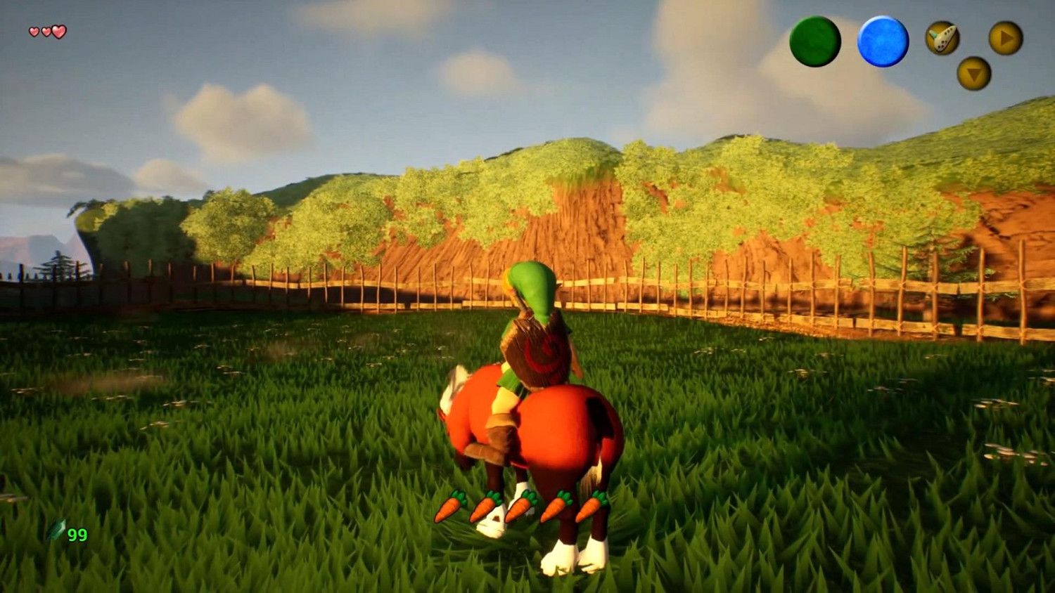 虛幻5.1重製《薩爾達：時之笛》新展示 瑪隆更美