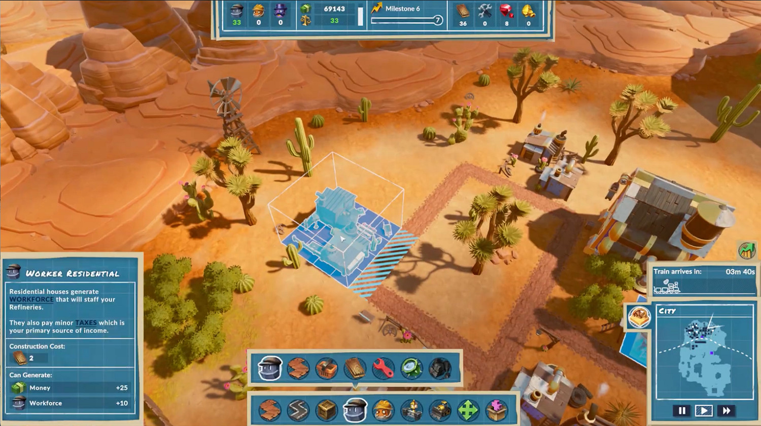 《蒸汽世界：建造》預告正式發布！試玩版已開放