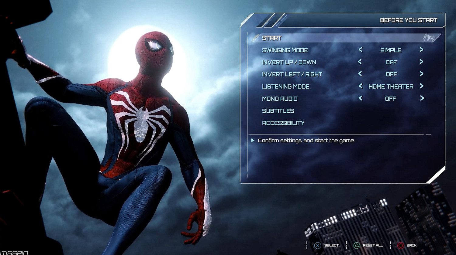 效果太真了!玩家自製《漫威蜘蛛人2》概念主選單 效果太真了!玩家自製《漫威蜘蛛人2》概念主選單