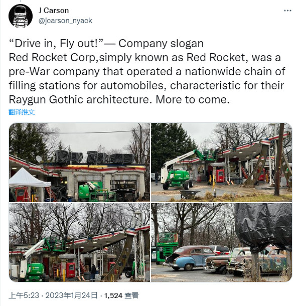 完美還原遊戲場景！《輻射》真人劇加油站布景新圖透