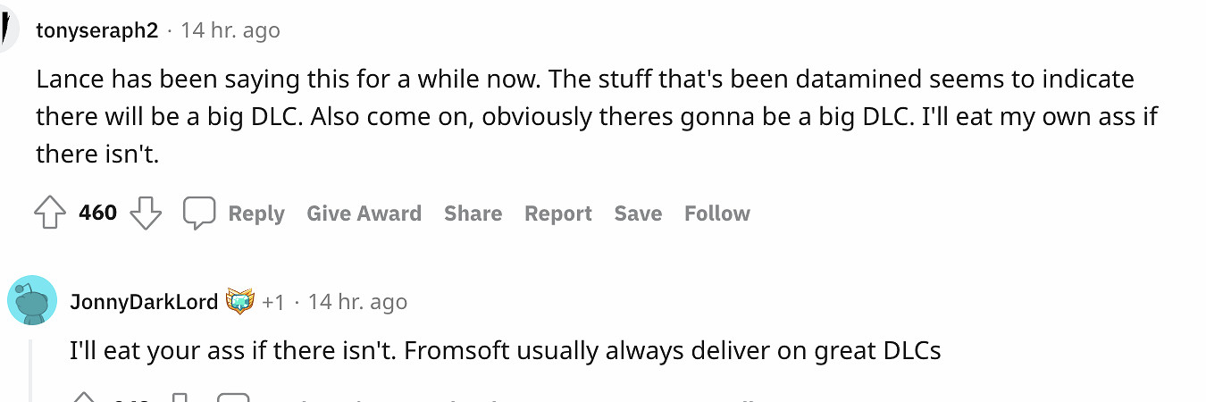 Really Big!傳《艾爾登法環》將出大型DLC:真的很大 Really Big!傳《艾爾登法環》將出大型DLC:真的很大