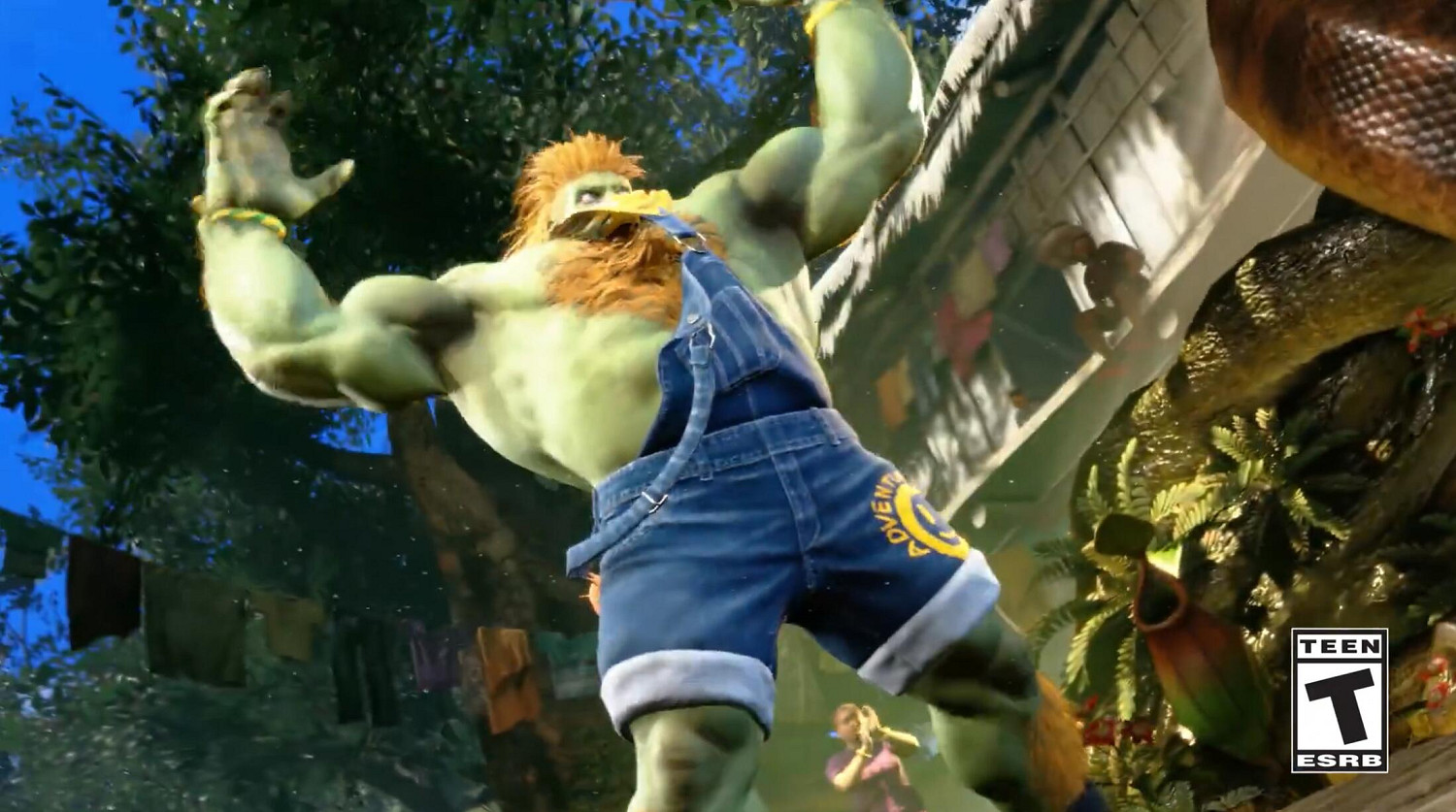 《快打旋風6》新開發者對戰展示公開:布蘭卡 vs JP 《快打旋風6》新開發者對戰展示公開:布蘭卡 vs JP