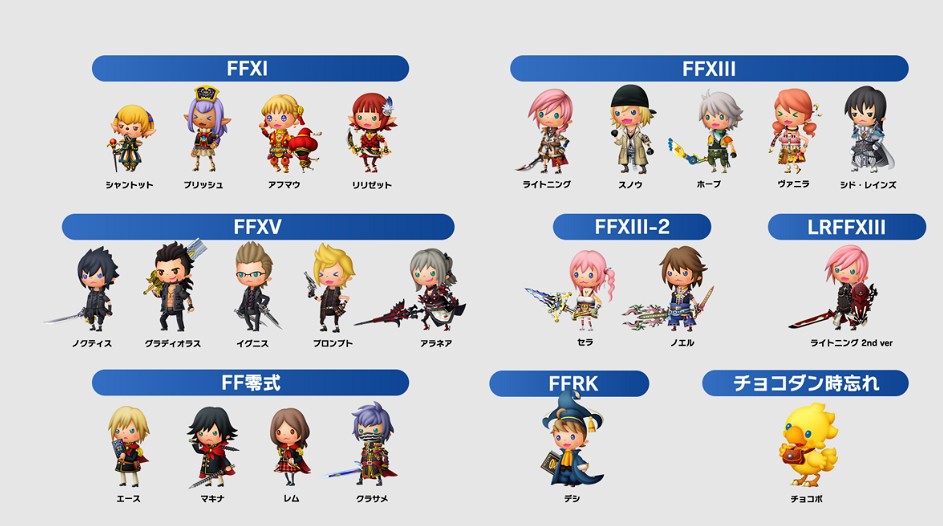 《最終幻想:節奏劇場》新系統情報!104名角色登場 《最終幻想:節奏劇場》新系統情報!104名角色登場