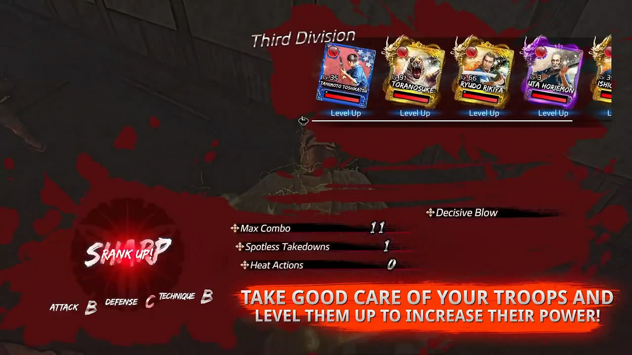 《人中之龍:維新極》最新預告公布!隊士卡片效果展示 《人中之龍:維新極》最新預告公布!隊士卡片效果展示