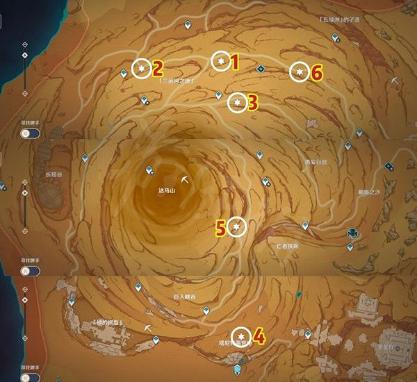《原神》千壑沙地石板在哪?千壑沙地神秘石板獲取點位一覽 《原神》千壑沙地石板在哪?千壑沙地神秘石板獲取點位一覽