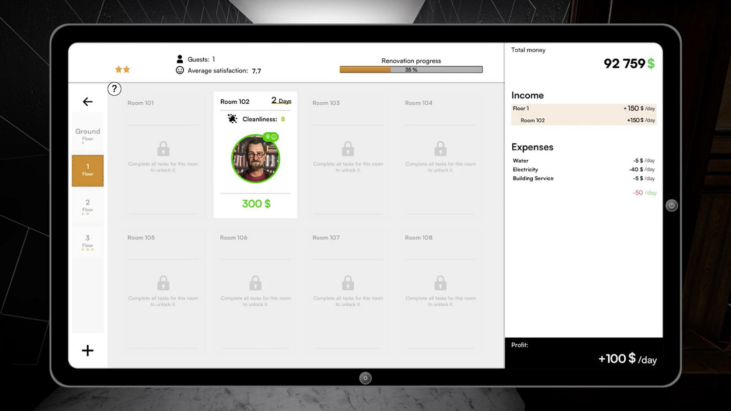 《酒店裝修大師》在Steam開啟預購 3月8日正式發售