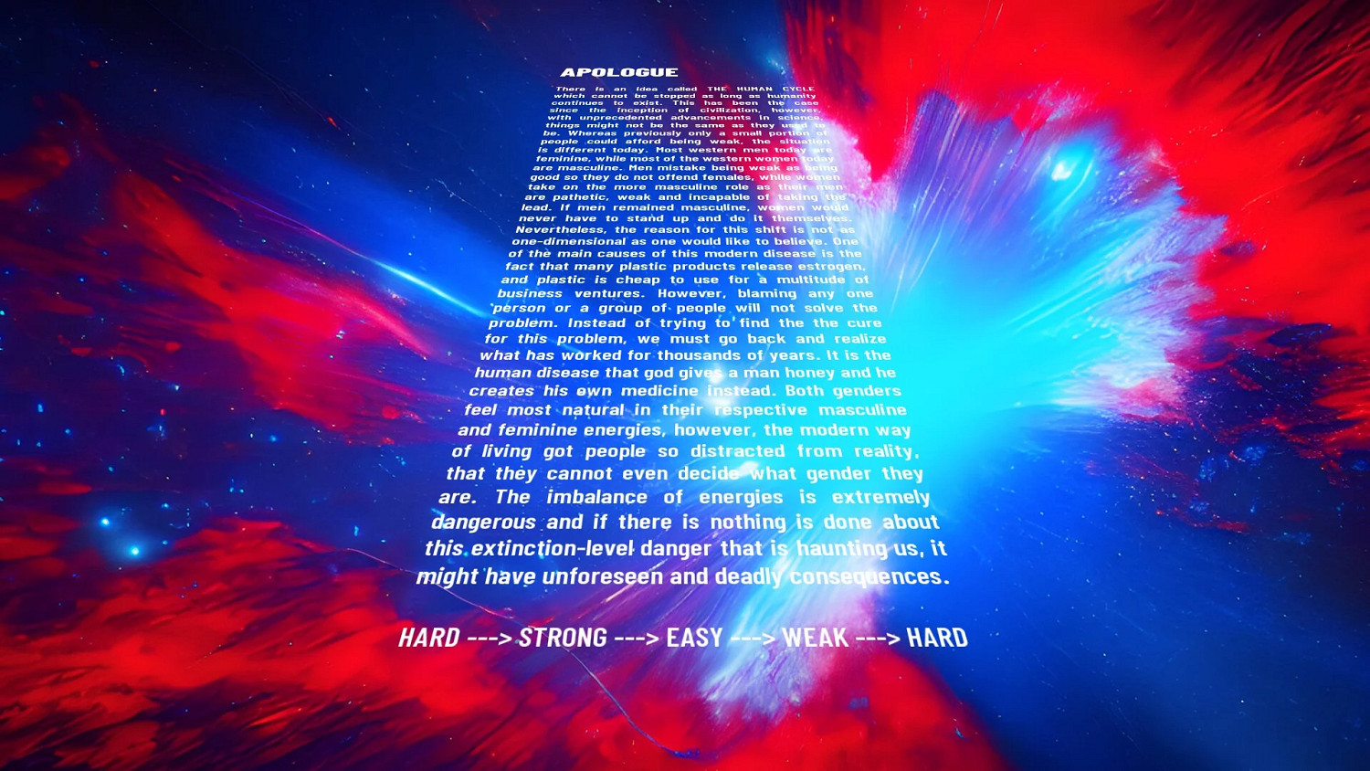 這款標價一萬五的遊戲開場要先看八分鐘男權宣言