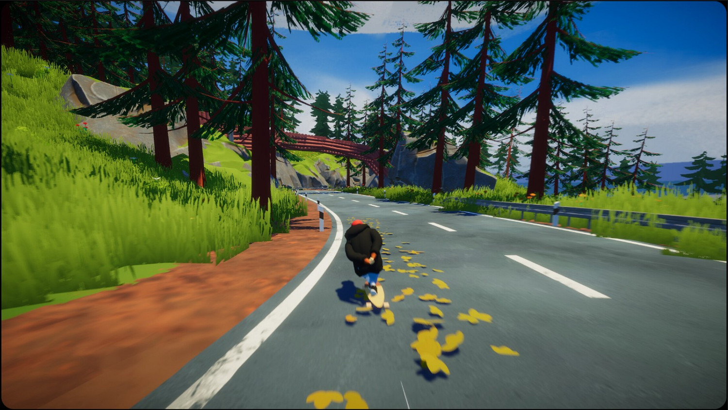 滑板新遊《Driftwood》上架Steam 輕鬆愜意山中速滑