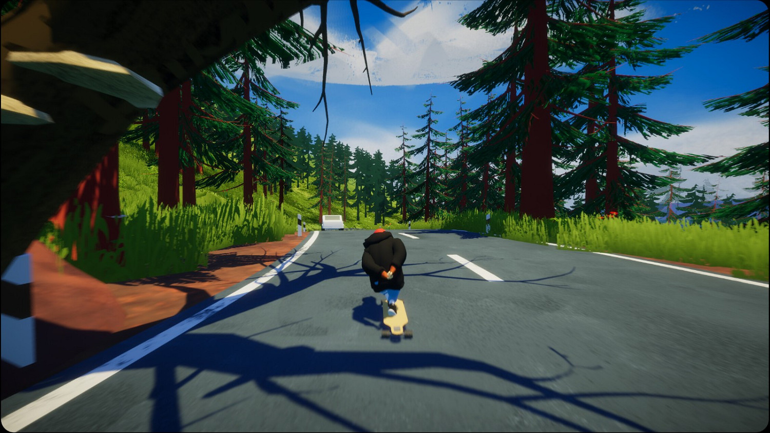 滑板新遊《Driftwood》上架Steam 輕鬆愜意山中速滑