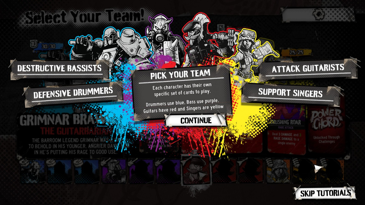 重金屬肉鴿卡牌遊戲《重力和弦》現已發售 Steam多半好評