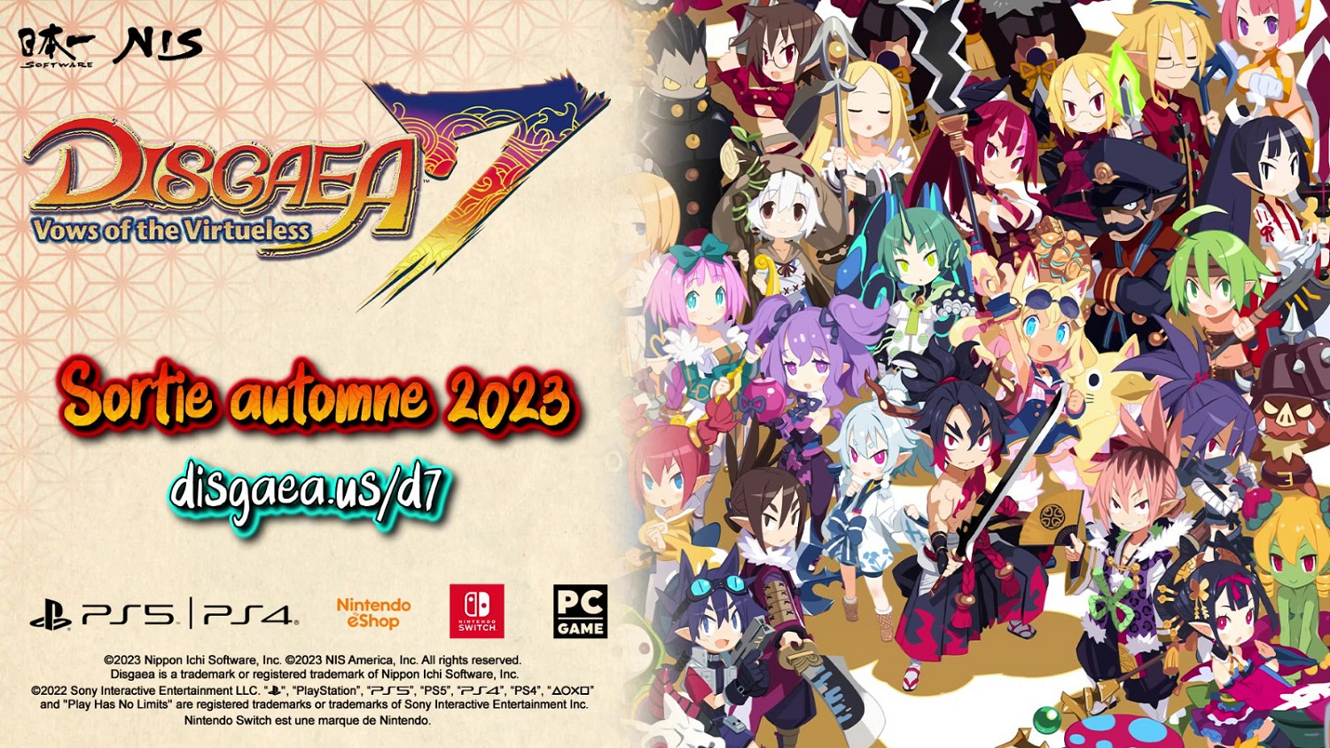 《魔界戰記7》23年秋季登陸歐美地區 包含PC版 《魔界戰記7》23年秋季登陸歐美地區 包含PC版