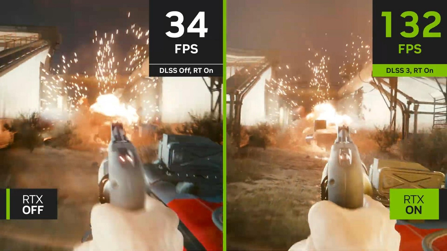 《賽博2077》DLSS3開、關對比 幀數提升原地起飛！