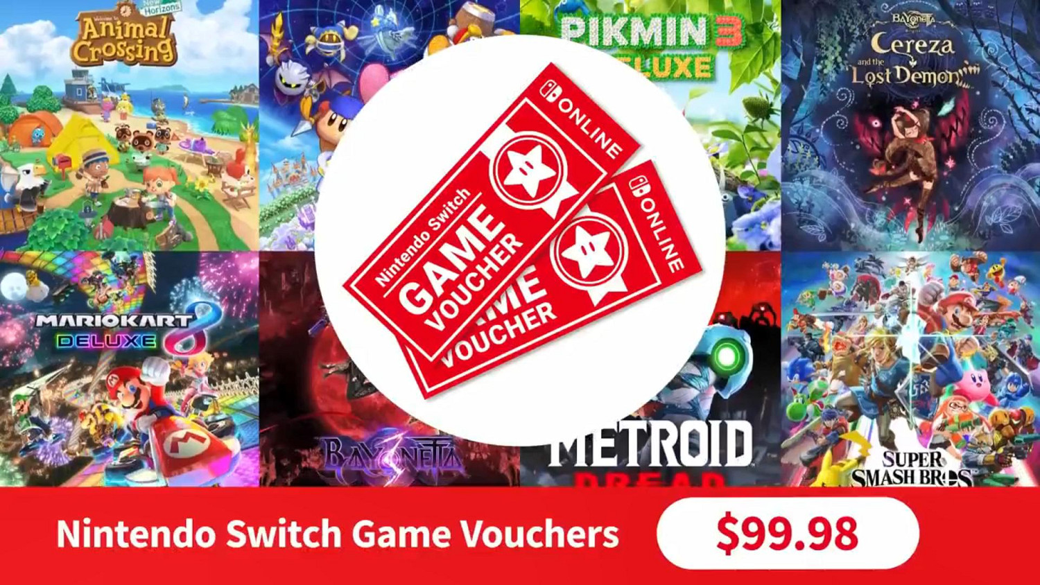 美任推出任虧券 99.98美元可兌換2款遊戲