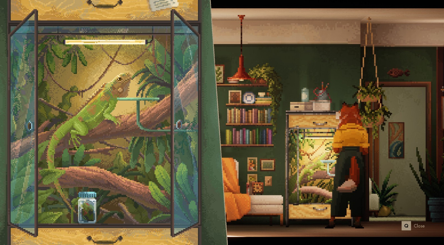 像素風黑色敘事冒險遊戲《浣熊硬探》前傳 在Steam發售