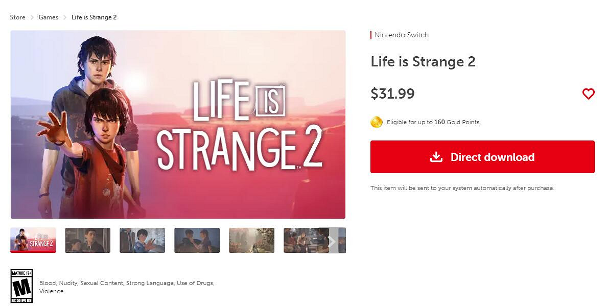 敘事冒險遊戲《奇異人生2》Switch版今日發售 宣傳片公布