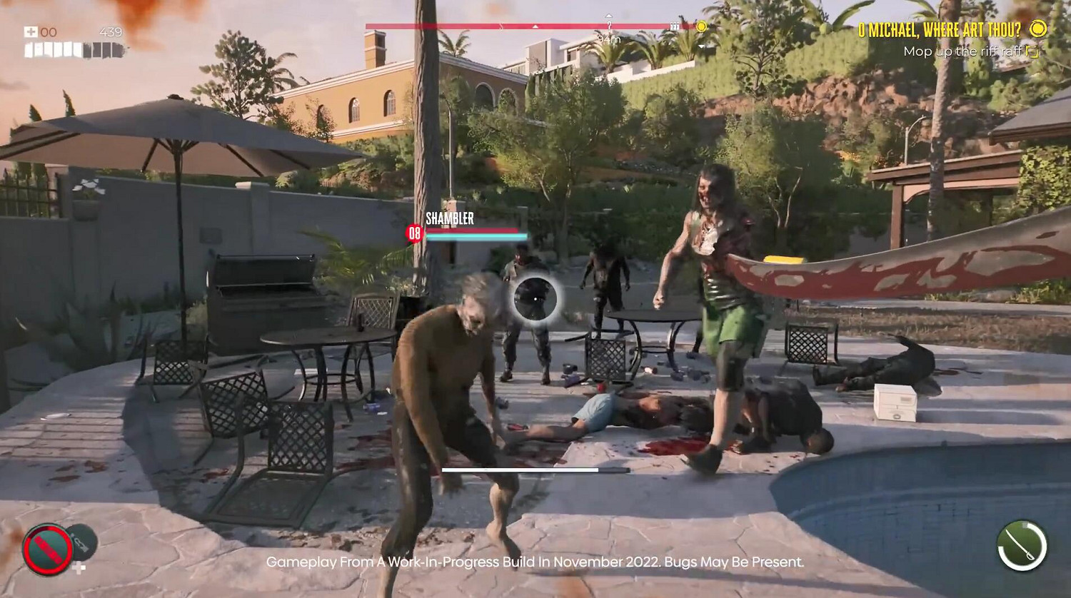 《死亡島2》喪屍&quot;血肉系統&quot;超給力 每一刀都有反饋效果