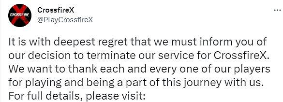 發售不到一年!《穿越火線X》確定停服 已下架Xbox商店 發售不到一年!《穿越火線X》確定停服 已下架Xbox商店