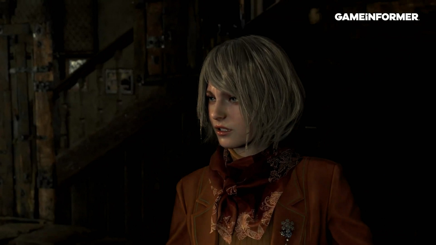 《生化4:重製版》12分鐘試玩:阿什莉和裡昂深情對視 《生化4:重製版》12分鐘試玩:阿什莉和裡昂深情對視