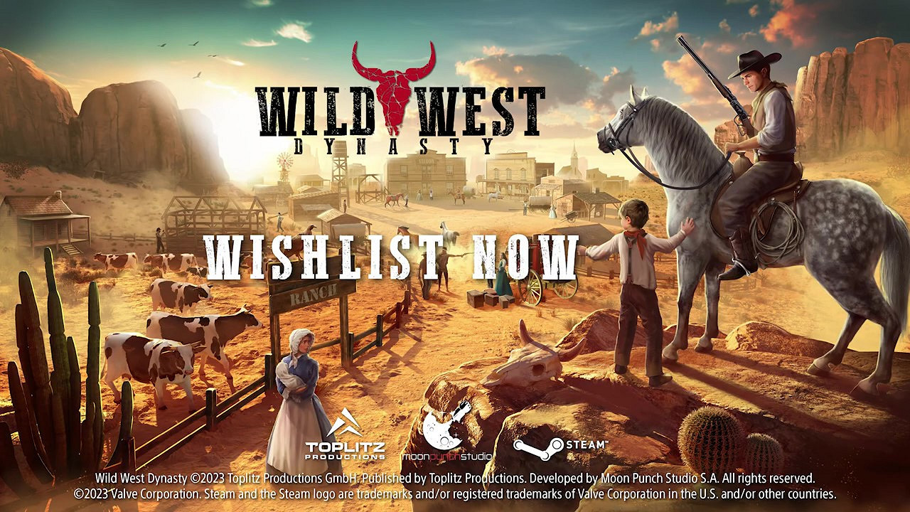 《狂野西部時代》官方預告 2月17日發售