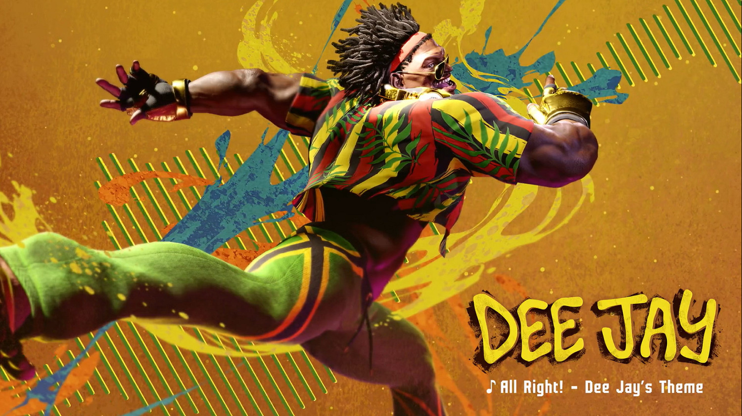 頂級音樂人!《快打旋風6》角色 迪·傑 主題曲公開 頂級音樂人!《快打旋風6》角色 迪·傑 主題曲公開