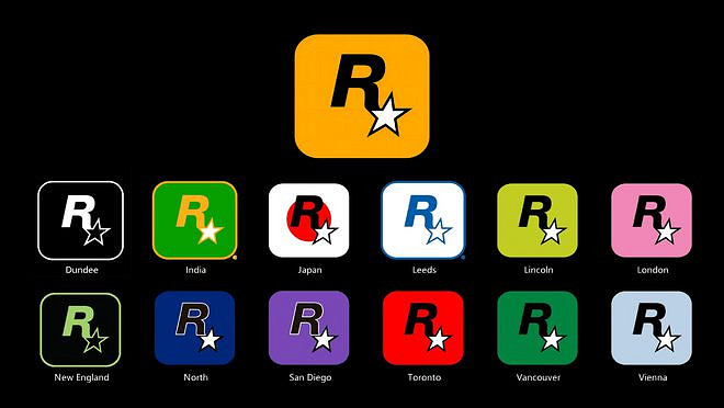 玩了這麽多年 才知道R星的logo有這麽多 玩了這麽多年 才知道R星的logo有這麽多