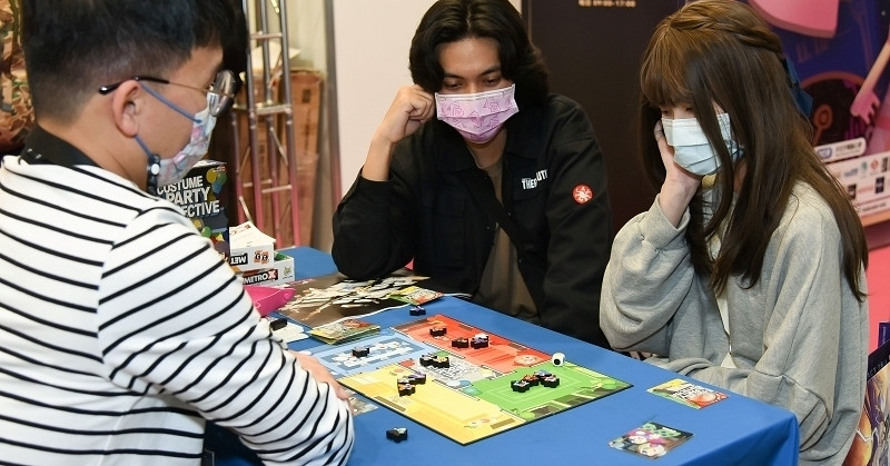 樂趣不輸電子遊戲 台北國際電玩展桌遊區熱度盛況空前 樂趣不輸電子遊戲 台北國際電玩展桌遊區熱度盛況空前