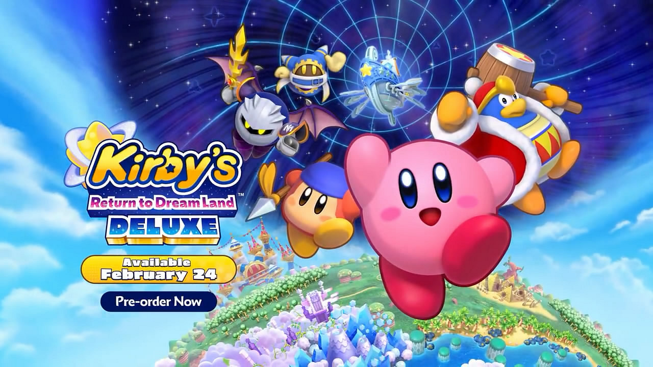 NS《星之卡比：重返夢幻島豪華版》最新宣傳片公布!