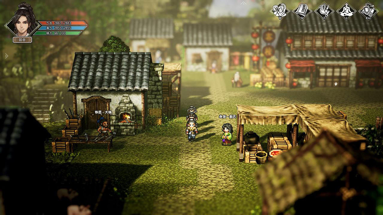 3D像素武俠遊戲《逸劍風雲決》限時試玩版今日上線