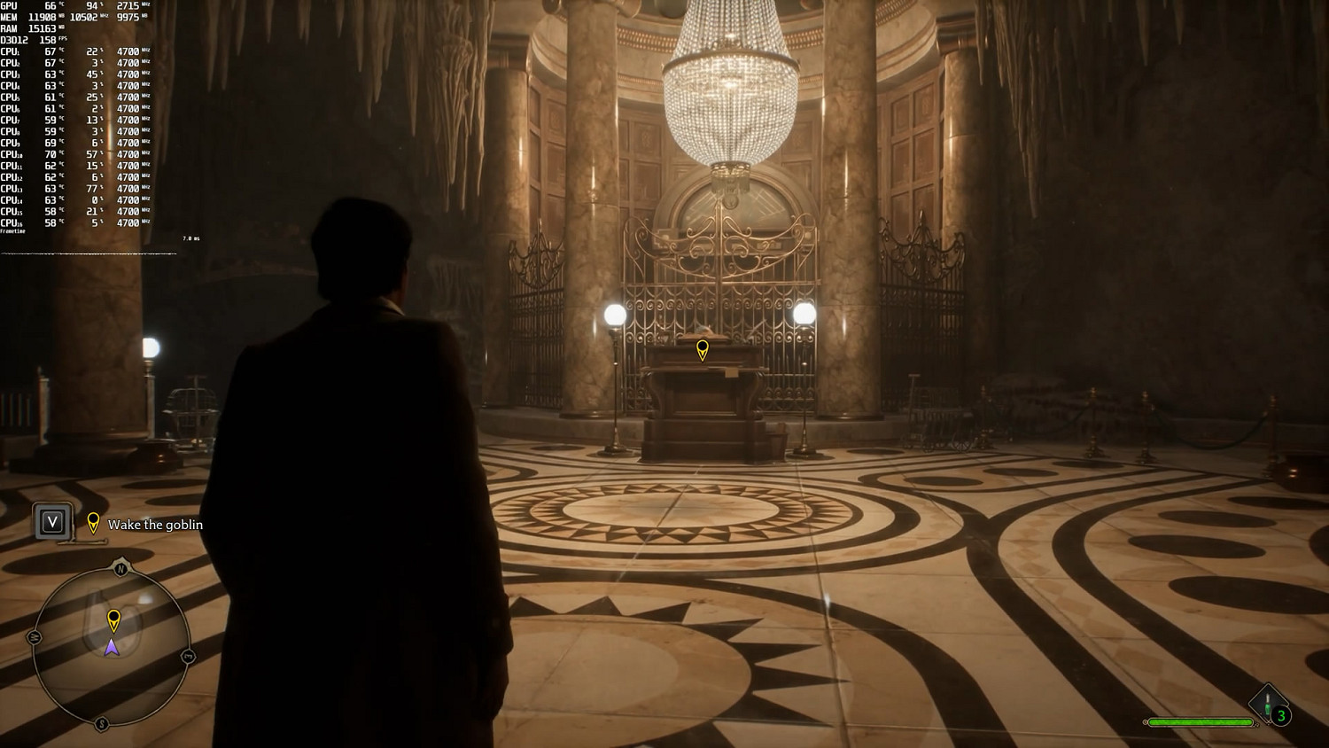 《霍格華茲之遺》RTX4090評測:4K光追竟穩不了60幀 《霍格華茲之遺》RTX4090評測:4K光追竟穩不了60幀