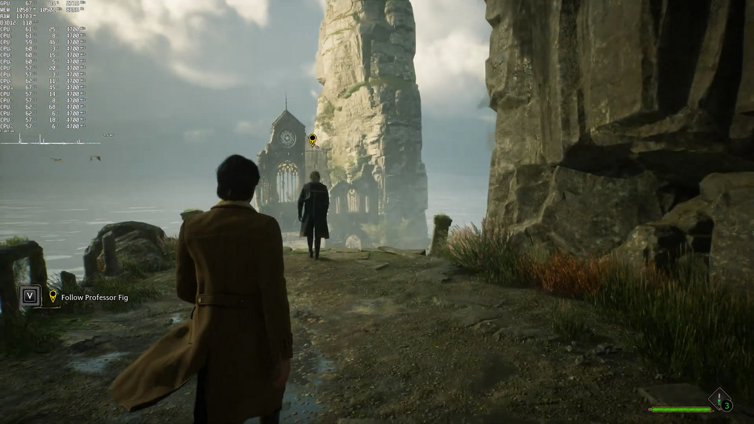 《霍格華茲之遺》RTX4090評測:4K光追竟穩不了60幀 《霍格華茲之遺》RTX4090評測:4K光追竟穩不了60幀