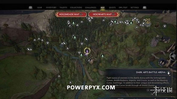 《霍格華茲的傳承》黑魔法競技場怎麽進?黑魔法競技場位置介紹 《霍格華茲的傳承》黑魔法競技場怎麽進?黑魔法競技場位置介紹