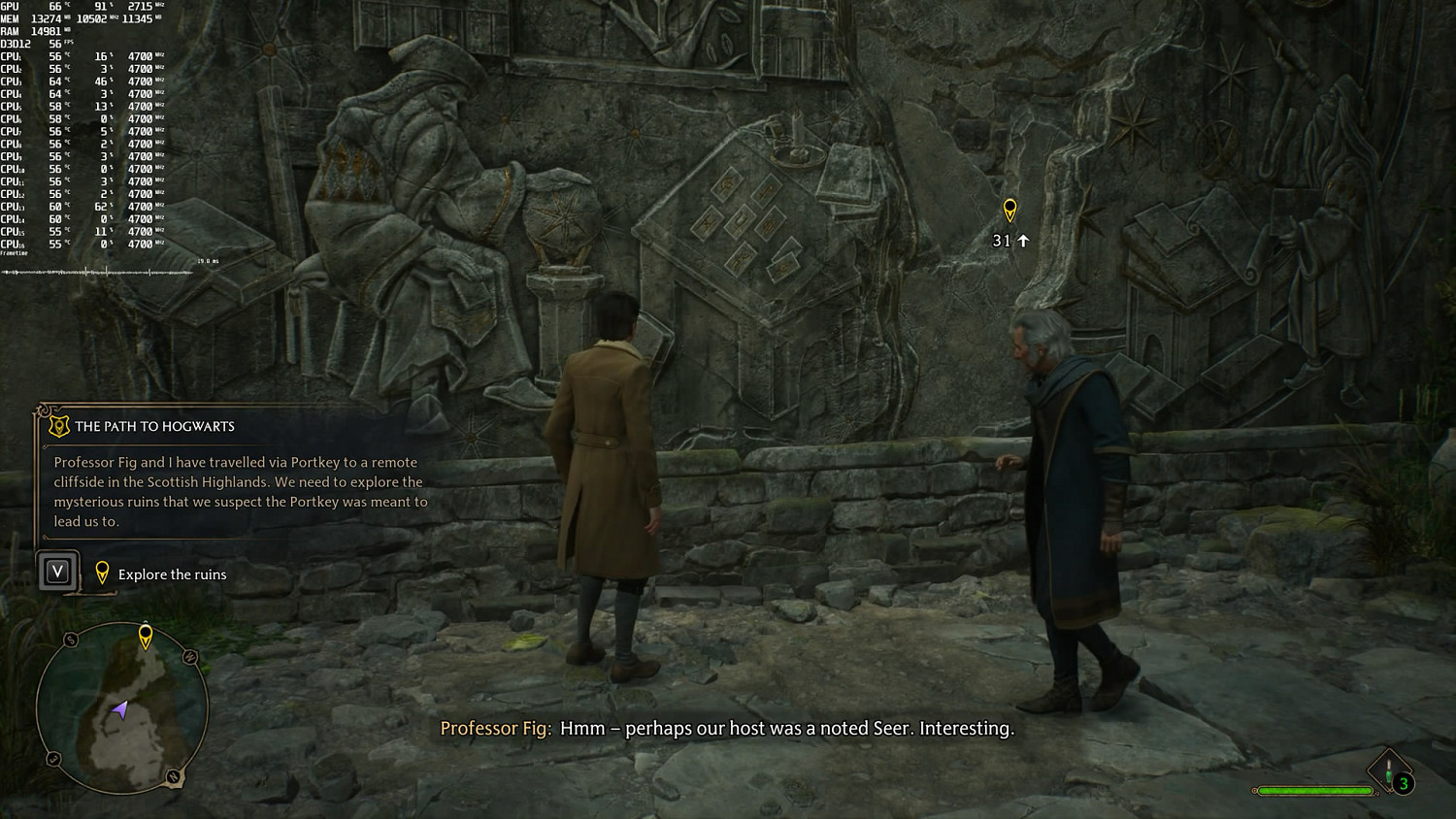 《霍格華茲之遺》RTX4090評測:4K光追竟穩不了60幀 《霍格華茲之遺》RTX4090評測:4K光追竟穩不了60幀