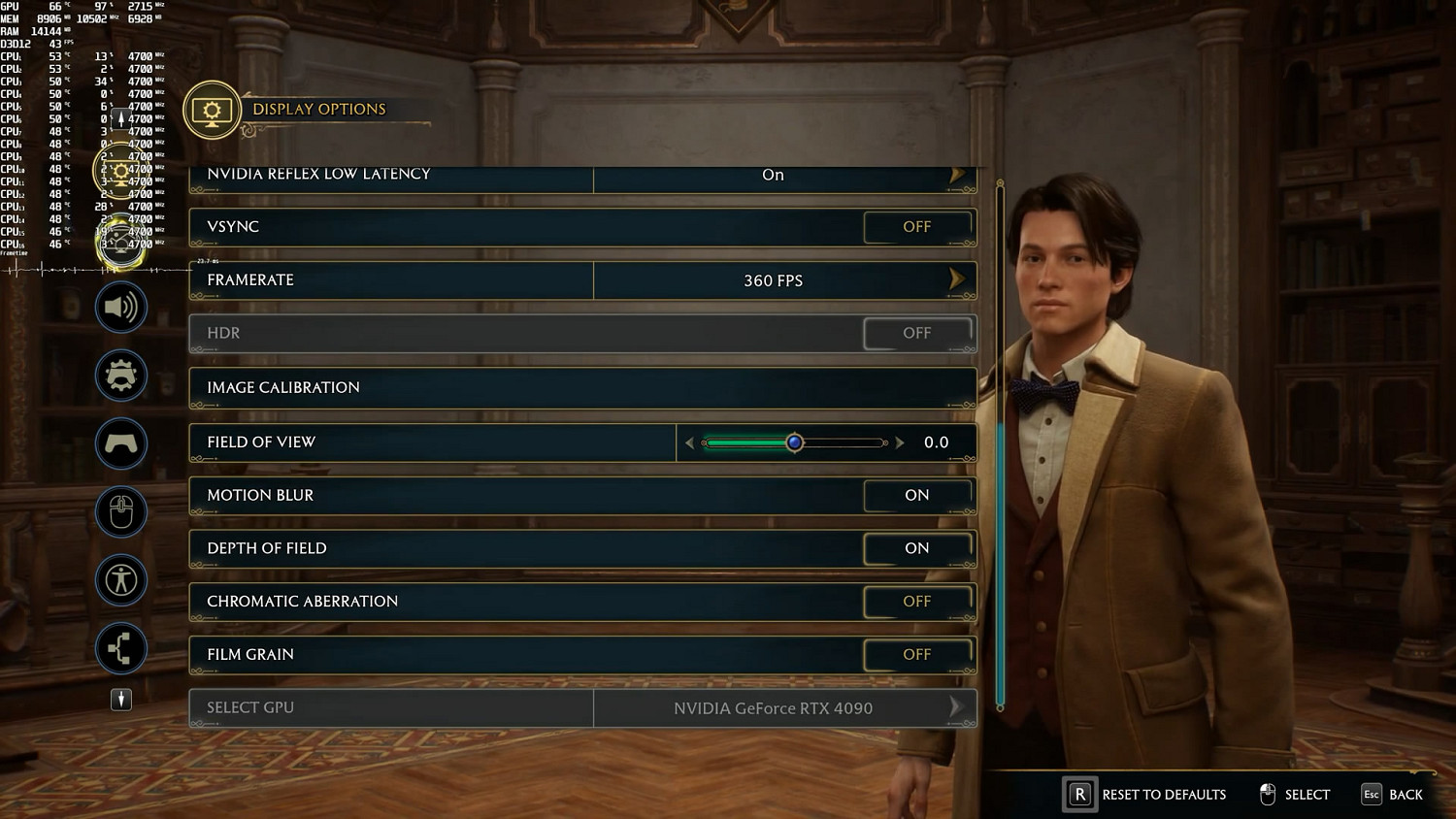 《霍格華茲之遺》RTX4090評測:4K光追竟穩不了60幀 《霍格華茲之遺》RTX4090評測:4K光追竟穩不了60幀