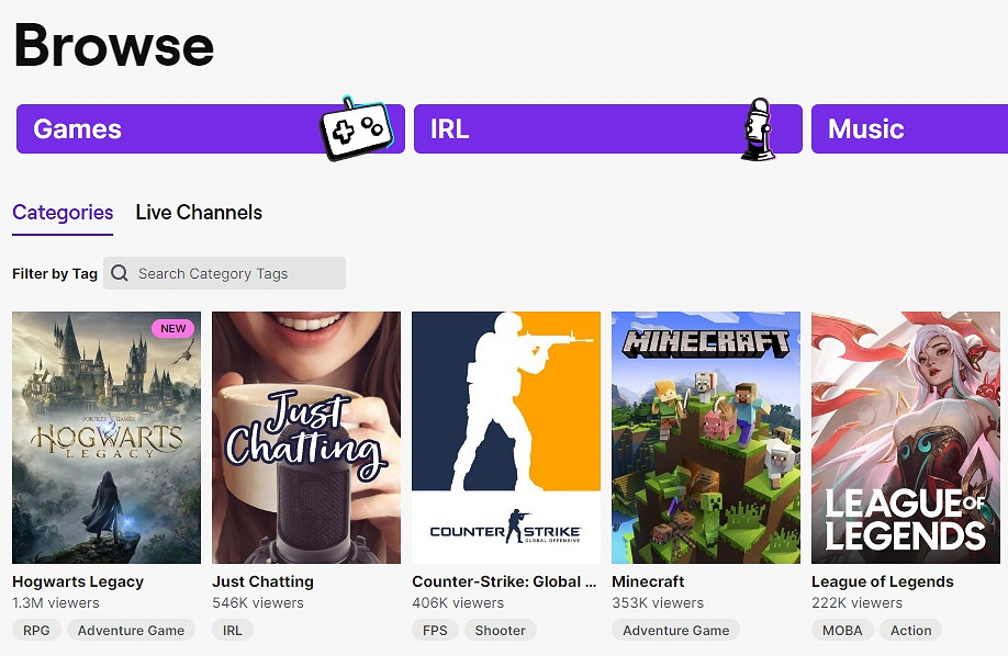 熱度爆表！《霍格華茲之遺》成為Twitch最火單人遊戲